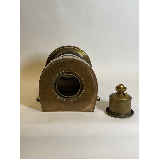 American Huge Antique Ships Masthead Lantern For Sale - Image 3 of 12
