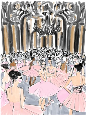 Ballet at the Opera by Annie Naranian