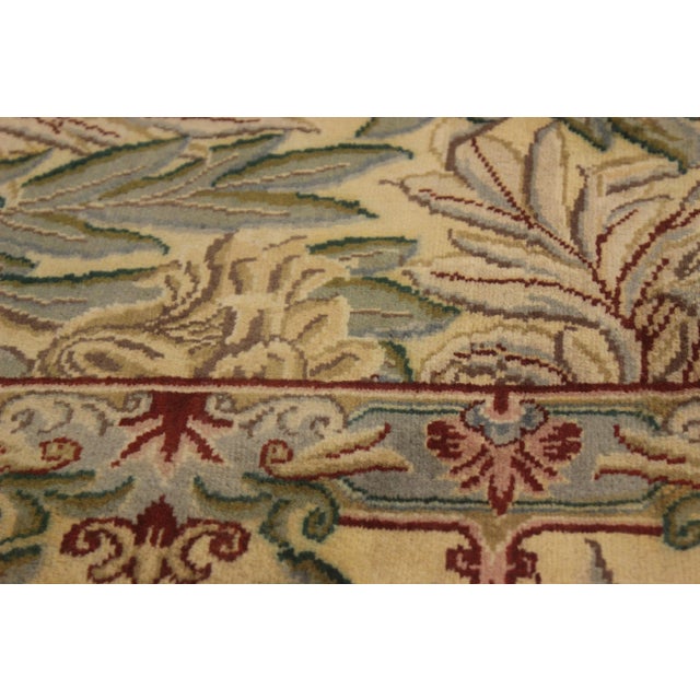 Shabby Chic Tulip PakPersian Green & Gold Wool Rug 10'1" X 14'1