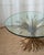 Late 20th Century Vintage Gold Sheaf Wheat Coffee Table For Sale - Image 5 of 8