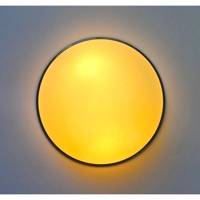 Mid-Century Bauhaus Flush Mount, Germany, 1970s For Sale - Image 11 of 15
