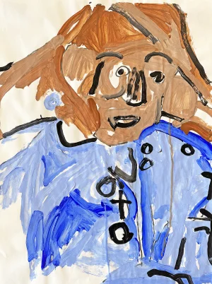 "Portrait of T-Pain D2203" Original Contemporary Painting by Brandon Harris