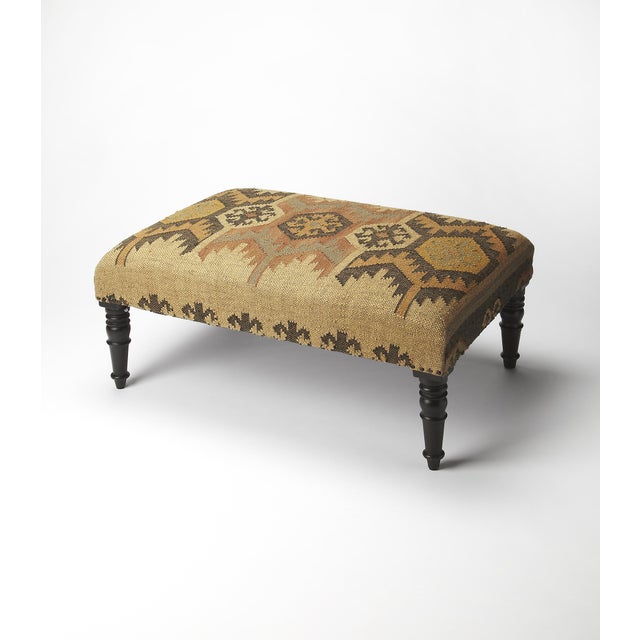 This Southwestern-inspired cocktail ottoman will stylishly enhance your space. Featuring a Mountain Lodge design...