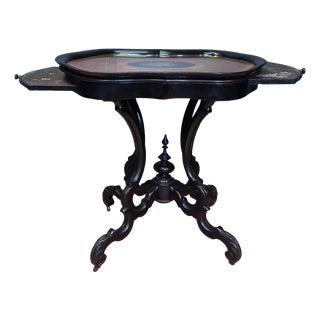 Dutch Wine Table in Walnut For Sale