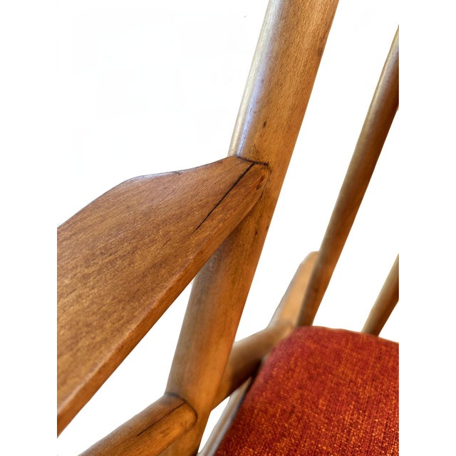 1960s Danish Modern Teak Model 182 Rocking Chair Attributed to Frank Reenskaug for Bramin For Sale - Image 12 of 12
