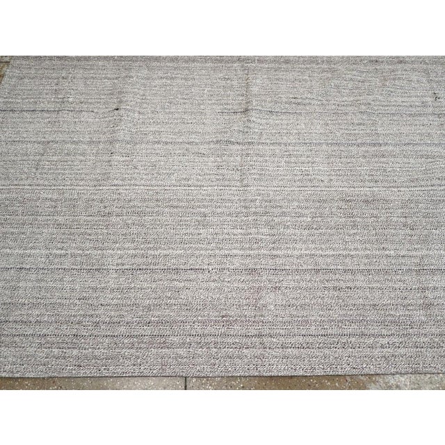 Mid 20th Century Galerie Shabab Collection Mid-20th Century Turkish Flatweave Kilim Carpet For Sale - Image 5 of 8