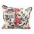 Pair Floral Linen Pillows For Sale