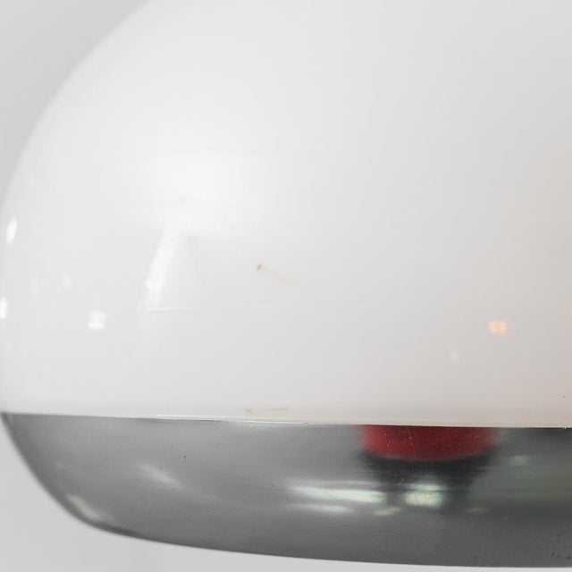 Metal Arc Floor Lamp by Harvey Guzzini, 1970s For Sale - Image 7 of 14