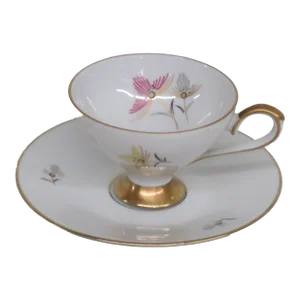 Eberthal Bavaria W Germany Bone China Cup and Saucer Set