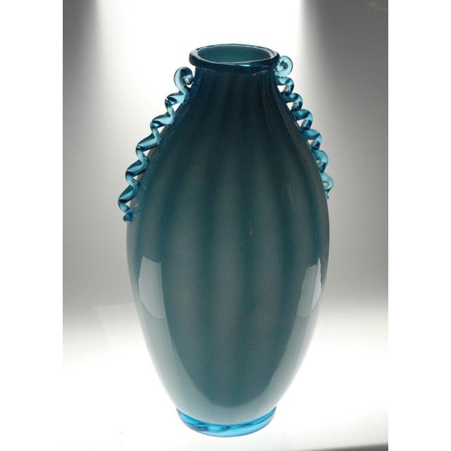Shaded Vase by Cirillo Maschio for Marinuzzi Zecchin, 1920s For Sale - Image 9 of 16