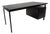 Writing Desk in Black Stained Oak by Herbert Hirche for Christian Holzäpfel KG, Germany, 1960s For Sale