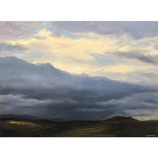 Claude Sauthier, Auvergne, 2, Oil on Wood, 1970s For Sale - Image 11 of 11