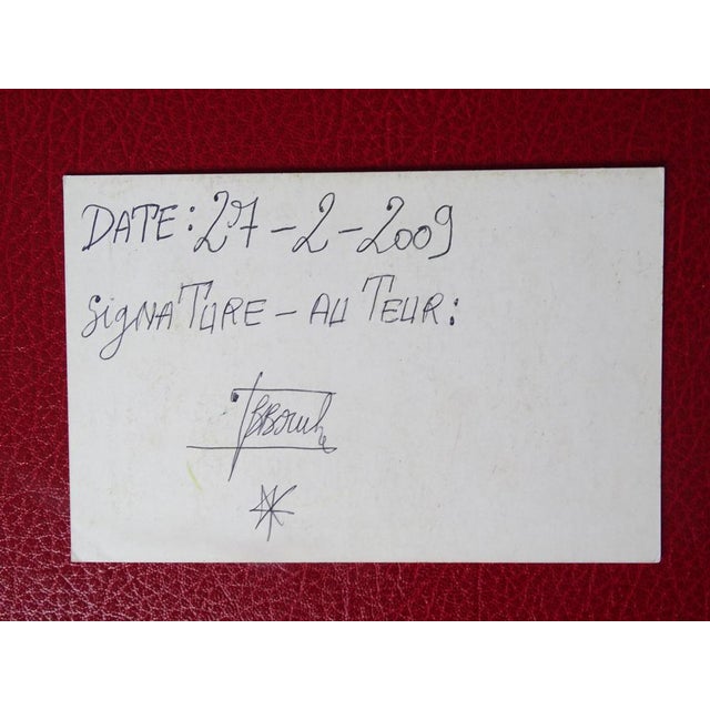 Contemporary Frédéric Bruly Bouabré, Figures, 2009, Ink and Coloured Pencil Drawing For Sale - Image 3 of 4