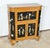 This Asian cabinet with exotic wood -colored wood liqueurs opens with a lid mounted on hinges offering a modular...