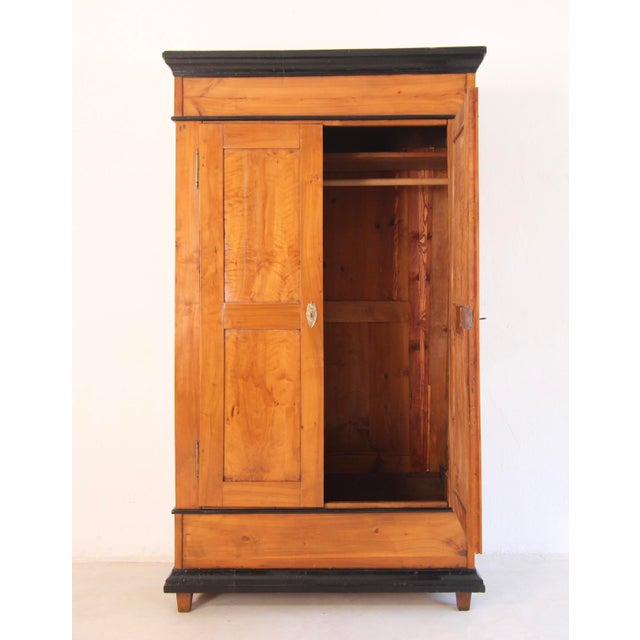 19th Century 19th Century German Cherrywood Wardrobe For Sale - Image 5 of 18