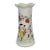 Vintage Famille Rose Porcelain Floral Vase – Boy & Pomegranate Motif, Qianlong Mark For Sale