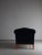 Navy Boucle Lounge Chair, Sweden, 1940s For Sale - Image 5 of 11