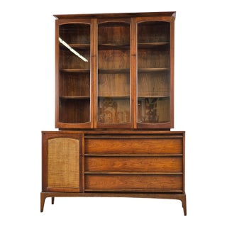 Mid 20th Century Lane Rhythm 2 Piece Cabinet For Sale