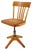 Bauhaus Swivel Office Chair in Wood from Sedus, 1930s For Sale