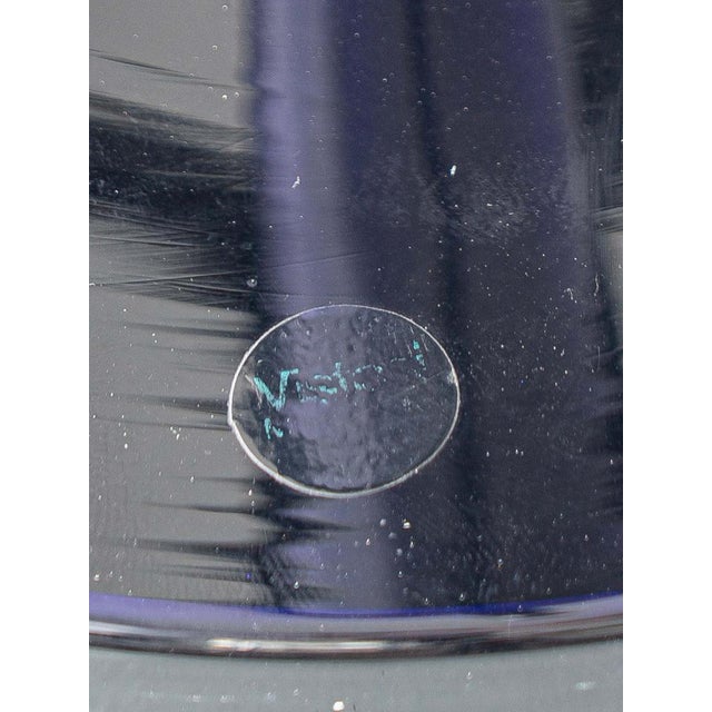 Blue Murano Glass Murrine Table Lamp by Gae Aulenti for Vistosi, 1970s For Sale - Image 6 of 12