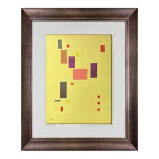Wassily Kandinsky Lithograph Limited Edition W/Frame Included For Sale