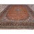 1960 9'8"x12'8" Red Hand Knotted Soft Wool Natural Dyes Vintage Persian Kashan Rug For Sale - Image 4 of 11