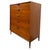 Merton L. Gershun Merton Gershun for Dillingham Esprit Walnut 5-Drawer Highboy Dresser – Mid-Century Modern Tallboy. For Sale - Image 4 of 8