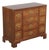 Baker Burl Wood 8 Drawer Flip Top Server Bachelor Chest For Sale