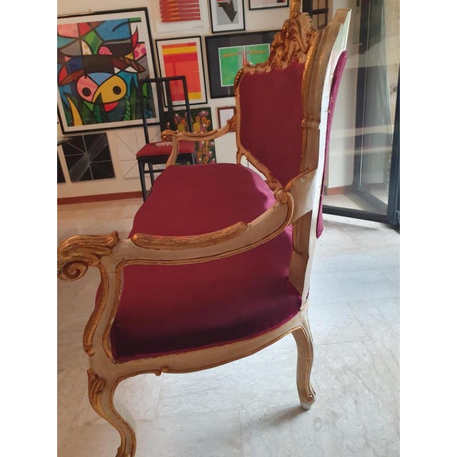 French Louis XVI Style Sofa, Late 19th Century For Sale - Image 14 of 18