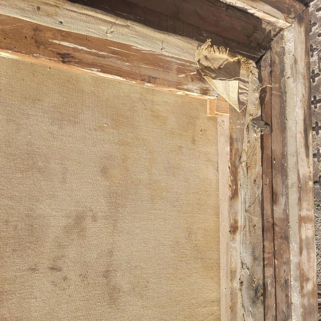 Animated Landscape, 17th Century, Oil on Canvas, Framed For Sale - Image 12 of 18