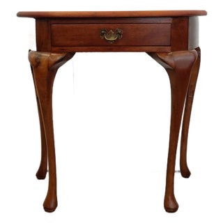 Antique Queen Anne Style Hall Table For Sale