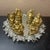 Set of 6 Feng Shui Gold Tone Composite 3” Laughing Buddha Figurines This set of 6 Feng Shui Gold Tone Composite 3”...