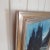 1960s Mid Century Swedish Modernist Landscape Oil Painting by Nils Ingvar Walterström For Sale - Image 9 of 16