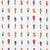 Harlequin Limosa Fabric in Papaya/Lagoon/Loganberry - a Sample For Sale