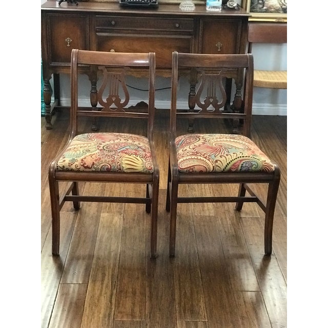 1950s Vintage Duncan Phyfe Style Chairs a Pair Chairish