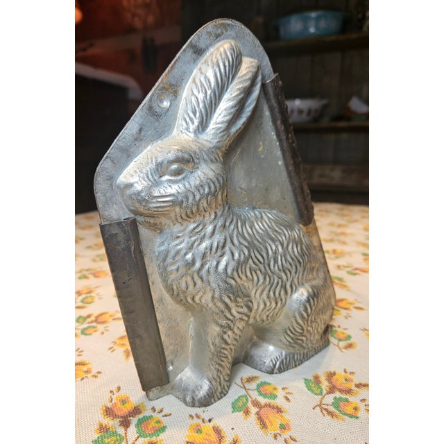 Figurative 1930 Anton Reiche Sitting Bunny Chocolate Mold For Sale - Image 3 of 12