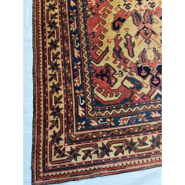 Antique Turkish Oushak rugs have been woven in Western Turkey since the beginning of the Ottoman period. Historians...