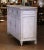 19th Century French Louis XVI Carved Painted Three-Door Buffet With Drawers For Sale In Dallas - Image 6 of 13