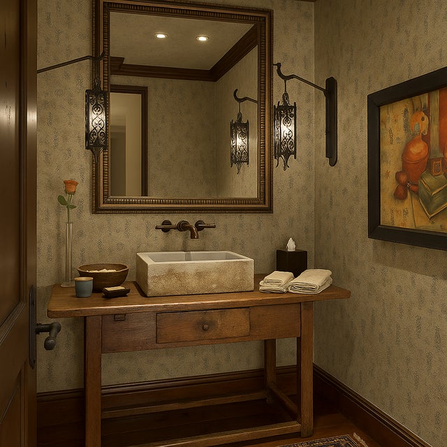 Vintage 90s Etruscan Wallpaper For Sale - Image 6 of 8