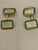 Emerald Cut Shape Green Enamel Cufflinks in 18 Karat Yellow Gold 13 Gm, Men's, A Pair For Sale - Image 13 of 18