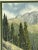 Late 20th Century Original Stephen Smalzel Framed Watercolor Painting 'Rocky Mountain Landscape' For Sale - Image 5 of 13