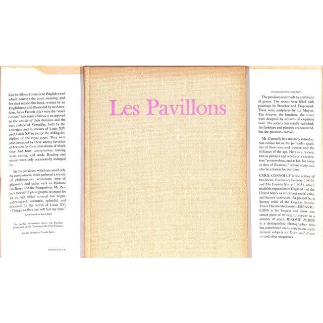 French "Les Pavillons: French Pavilions of the Eighteenth Century" 1963 Connolly, Cyril & Zerbe, Jerome For Sale - Image 3 of 8