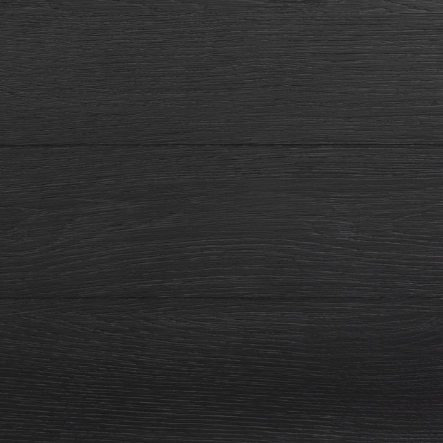 Wood Four Hands Warby Nightstand - Worn Black Veneer For Sale - Image 7 of 12