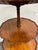 Antique Georgian Revival Queen Anne Style Mahogany Dumbwaiter Serving Tray Table For Sale In Kansas City - Image 6 of 10