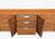 Mid-Century Modern Walnut Credenza With Black Panel Doors Floating Base For Sale - Image 12 of 16
