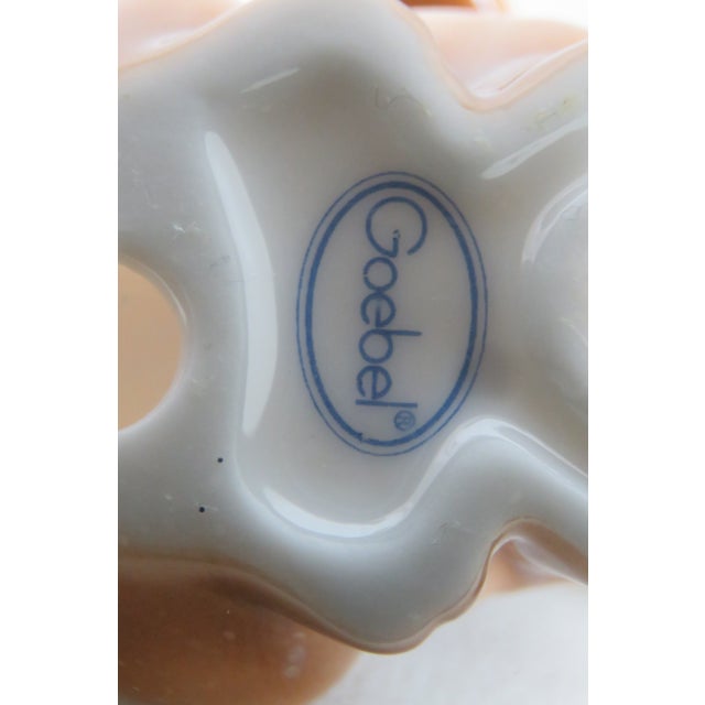Brown Goebel Porcelain Mini Bunny Rabbits Figurine 4680b For Sale - Image 8 of 12
