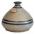 Studio Ceramic Oil Lamp from Bjergard, Denmark, 1970s For Sale