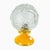Yellow Vintage Glass Table Lamps, 1970s, Set of 2 For Sale - Image 8 of 8