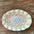 Mackenzie Childs Vintage Regency Mackenzie Childs Glazed Ceramic Ruffle Platter For Sale - Image 4 of 5