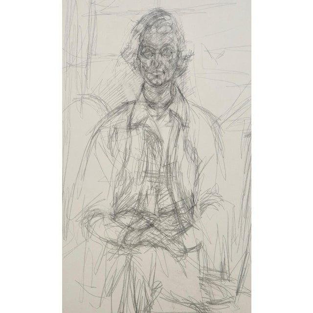 Modern Alberto Giacometti, Portrait of a Young Girl II, 1963, Original Lithograph For Sale - Image 3 of 9